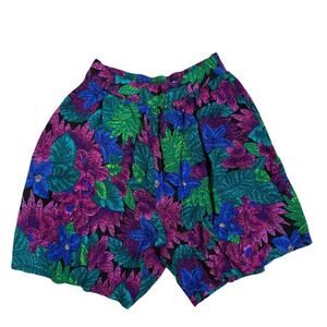 Vintage Ship N Shore Woman Shorts Sz XL High Waisted With Pockets Made In USA